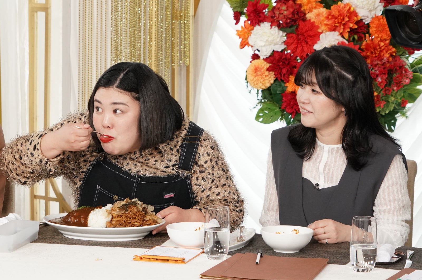 熊元プロレス、稲田美紀／紅しょうが（C）日本テレビ