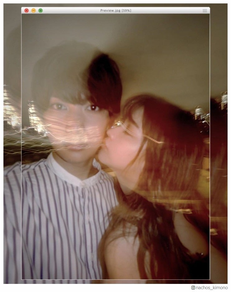 なちょす、恋人・那須泰斗の頬にキス「泰斗を選んでよかった」