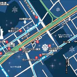 画像提供:イルミネーションアイランドお台場2017実行委員会