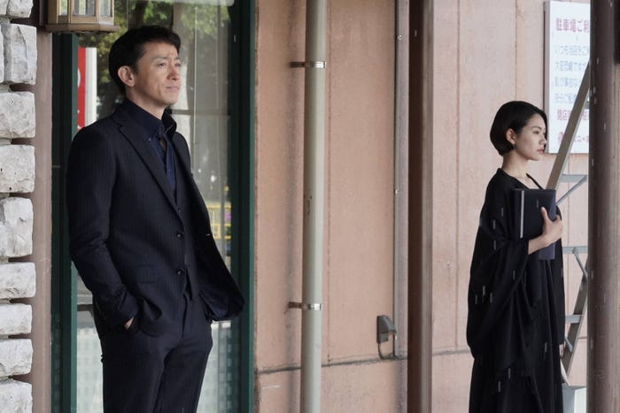 山本耕史、二階堂ふみ(C)フジテレビ