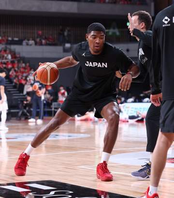 八村塁がシューティング練習参加 韓国戦はコンディション調整のため欠場