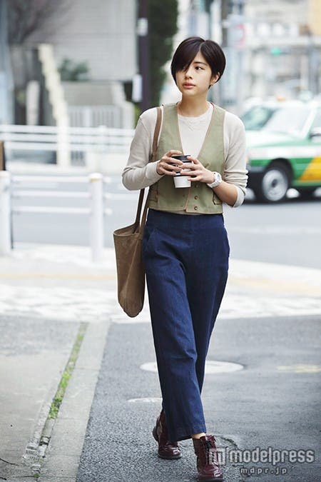 モデルの佐久間由衣さん