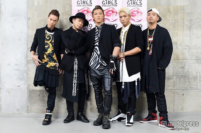 左からP-CHO、GS、KAZUKI、SWAY、KUBO-C