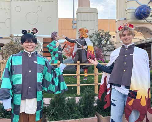 なにわ男子・長尾謙杜&Aぇ! group小島健、“仲良しコンビ”でUSJへ うんちく炸裂