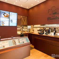ミュージアム館内にある「Cafe Blanket」（C）Peanuts Worldwide LLC