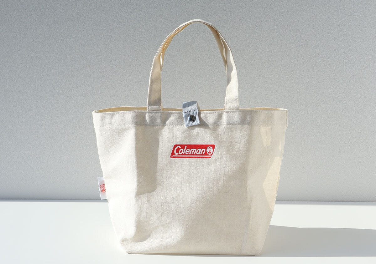 宝島社雑誌付録のInRed5月号のコールマンのセットでも別々でも使える！トートバッグ＆マチ広ボックス型アルミバッグ2
