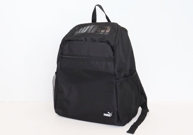 付録 シンプルで持ちやすい黒リュック 付録 ムック PUMA