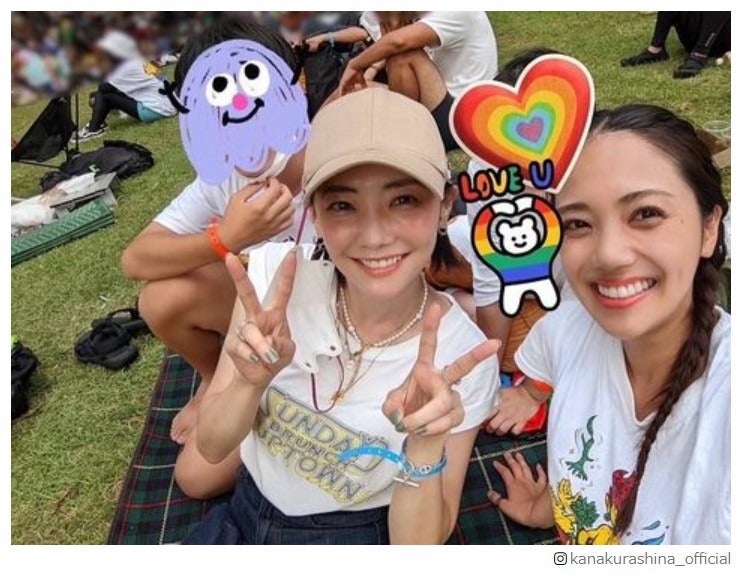 倉科カナ、家族でフェスへ 妹との写真公開に「美人姉妹」「雰囲気似てる」の声