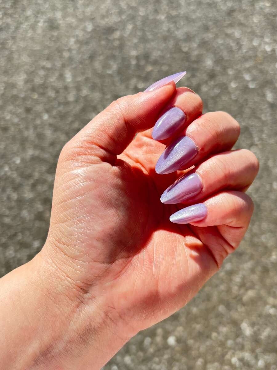 ダイソーの色が変わるネイルチップ（MN－1、12枚）