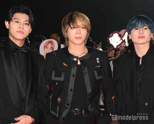 BE:FIRST、シックなブラックコーデ 受賞に喜び噛みしめる【MTV VMAJ レッドカーペット】