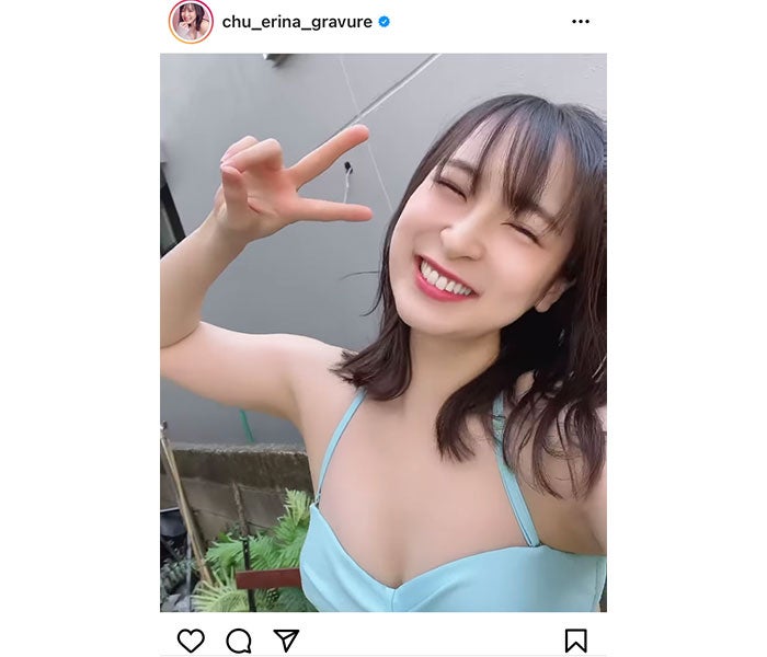 中崎絵梨奈 満面の笑顔で朝から癒しをお届け モデルプレス 中崎絵梨奈 満面の笑顔で朝から癒しをお届け モデルプレス