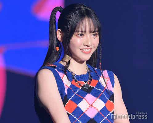 TikTokで話題・FRUITS ZIPPER鎮西寿々歌の“バーン”に胸キュン<IDOL RUNWAY COLLECTION Supported by TGC>