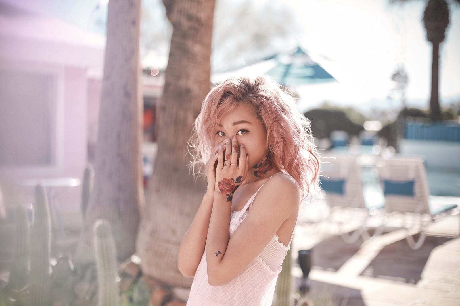 青山テルマ（提供写真）