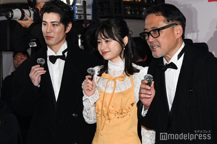 寛一郎、月島琉衣、平野俊一監督(C)モデルプレス