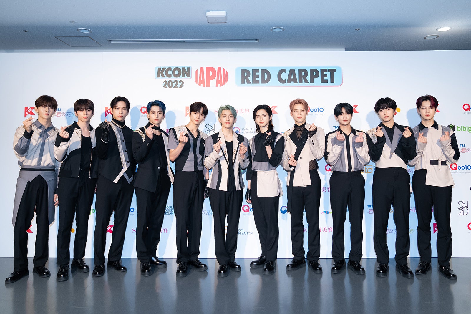 INI／田島将吾、許豊凡、池崎理人、西洸人、後藤威尊、高塚大夢、松田迅、木村柾哉、藤牧京介、尾崎匠海、佐野雄大（C）CJ ENM Co., Ltd, All Rights Reserved