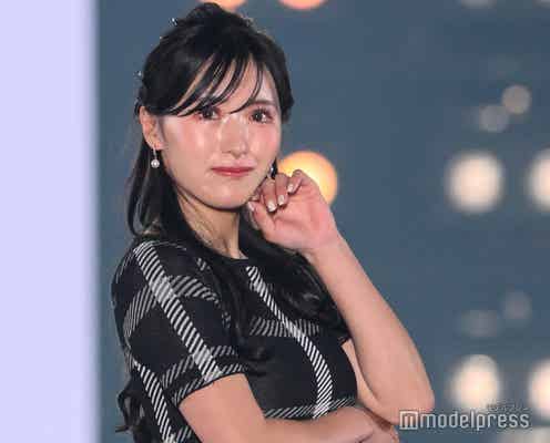 【関コレ2025S/S】アイドルデビューで話題・臼井麗香、女子プロゴルファー史上初ランウェイ 美脚&美ウエスト際立つ