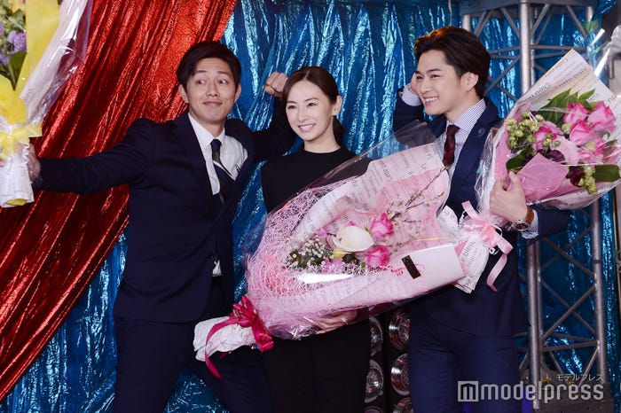 工藤阿須加、北川景子、千葉雄大 (C)モデルプレス