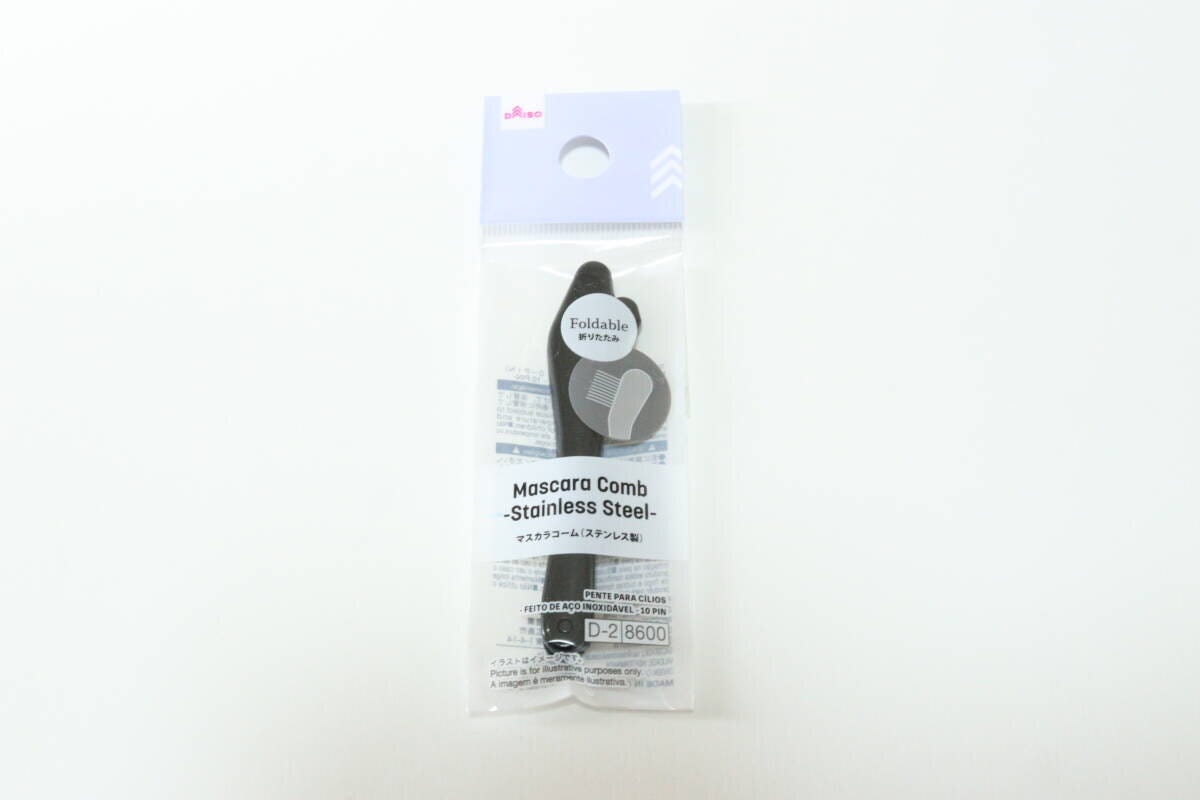 マスカラコーム（ステンレス製、10-PIN）　パッケージ