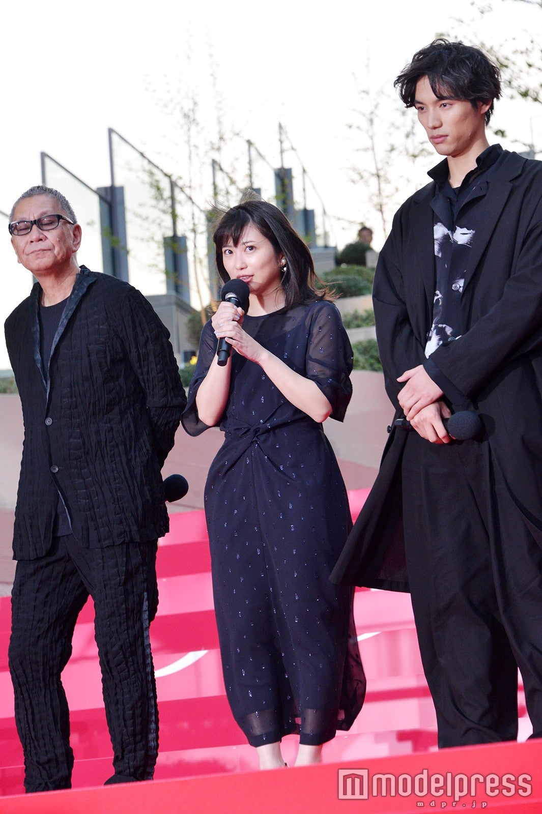 三池崇史監督、志田未来、福士蒼汰（C）モデルプレス