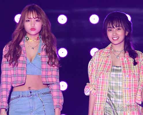 ねお、黒木ひかりら美ボディ披露 投げキッスで会場沸かす