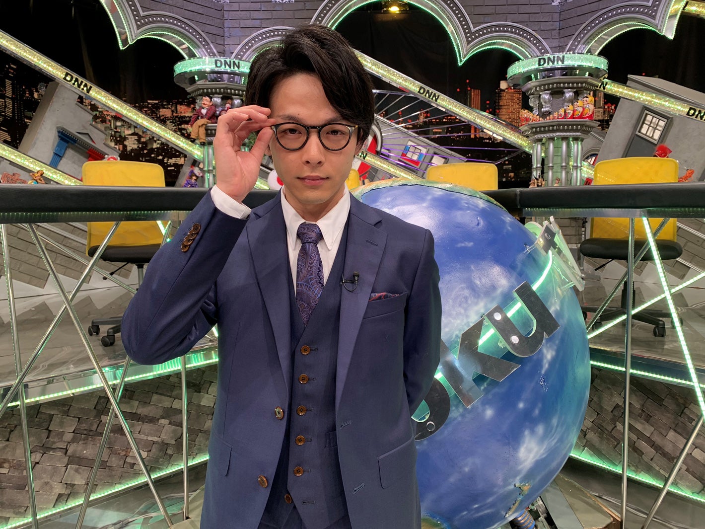 中村倫也、中川家・礼二と即興コントでスタジオ爆笑