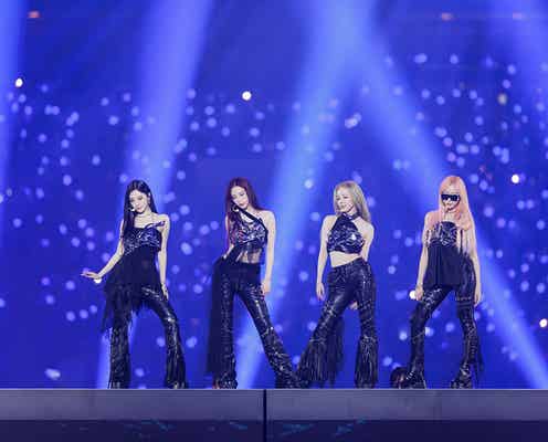 aespa「Whiplash」ランウェイウォークでも魅せる迫力ステージ ジゼルはサングラス着用【2024 MAMA AWARDS DAY2】