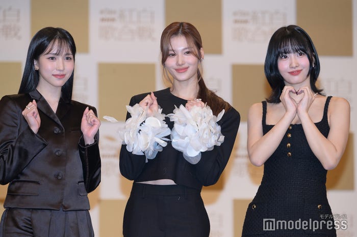 MISAMO/ミナ、サナ、モモ(C)モデルプレス