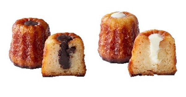 チョコカヌレ、ホワイトチョコカヌレ:380円/画像提供:ゴディバ ジャパン