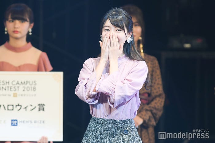 日本一の新入生を決めるミスコン「FRESH CAMPUS CONTEST 2018」グランプリ・永松 野々花 さん(C)モデルプレス