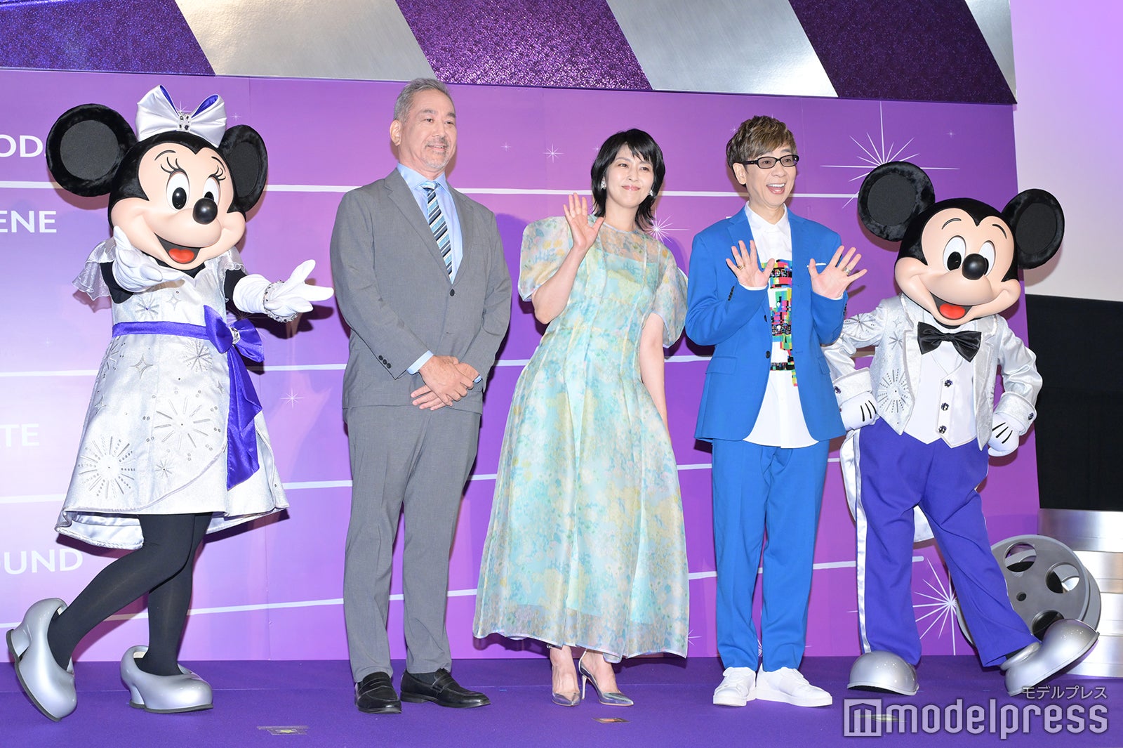 ミニーマウス、目黒敦、松たか子、山寺宏一、ミッキーマウス（C）モデルプレス