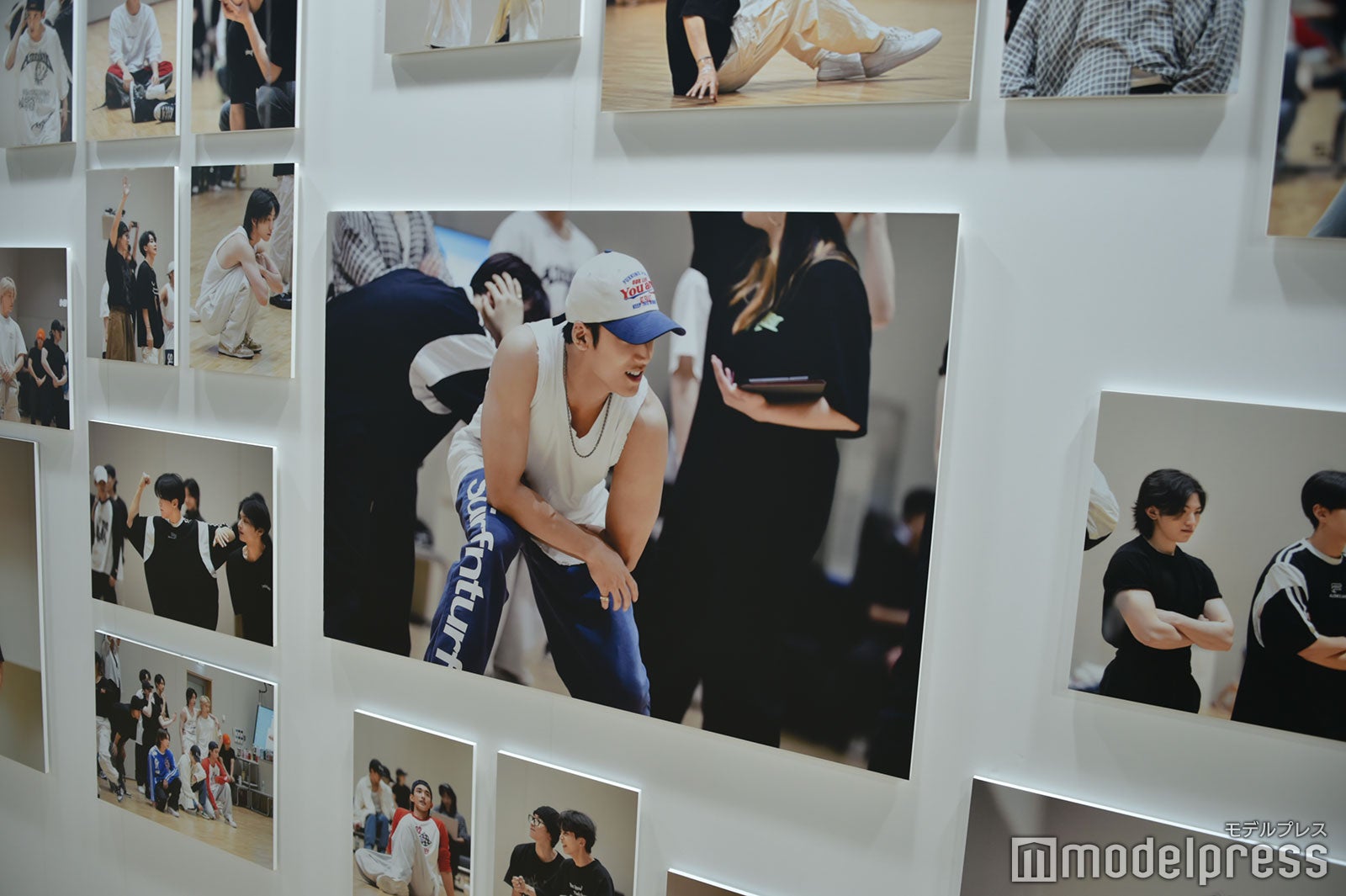 SEVENTEEN練習室での様子（C）モデルプレス