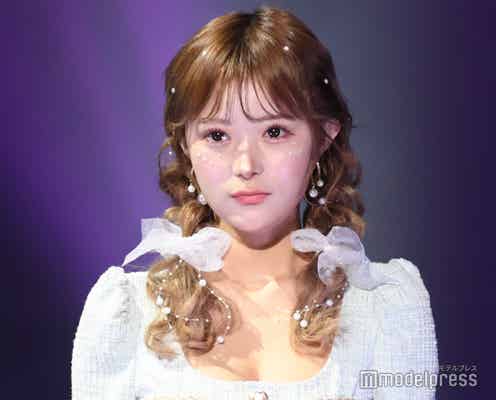 ギャルママモデル・聖菜、美谷間のぞくガーリースタイル披露【沖縄コレクション2024】