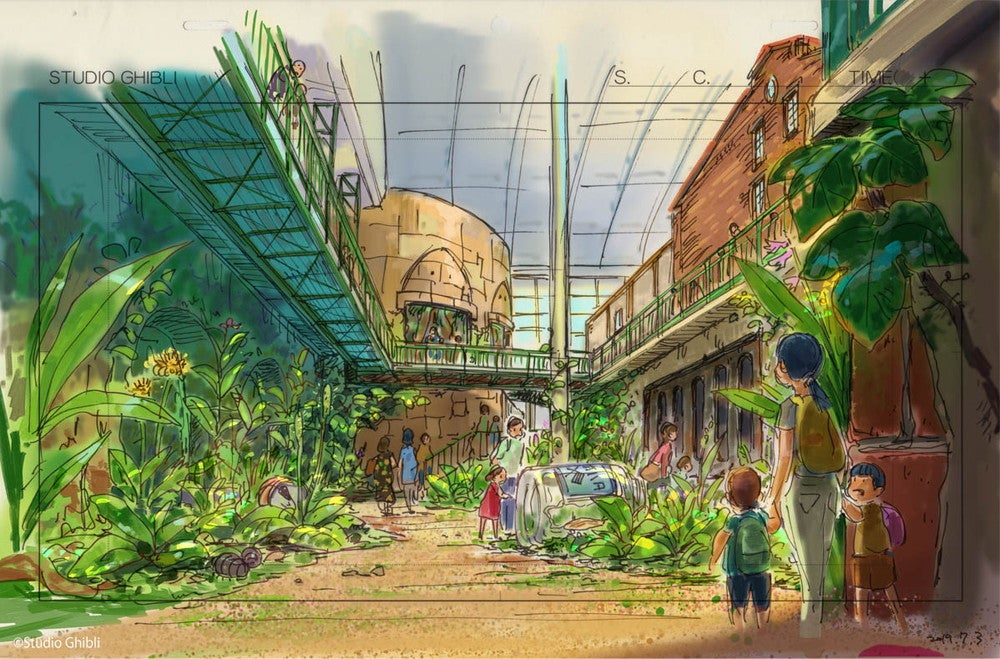 ジブリの大倉庫エリア（C）Studio Ghibli