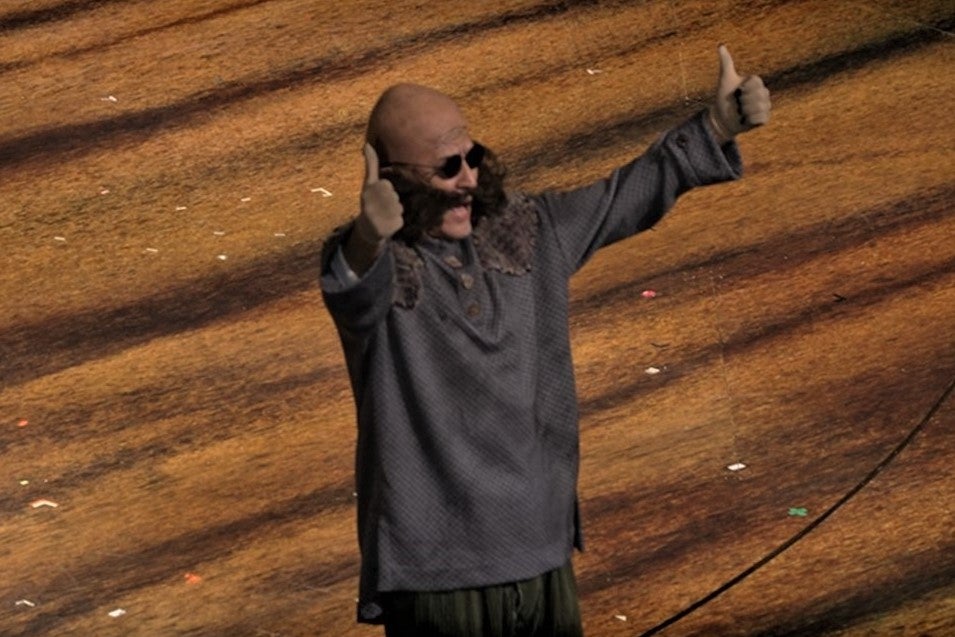 橋本さとし／舞台「千と千尋の神隠し」ソウル公演カーテンコールより（提供写真）