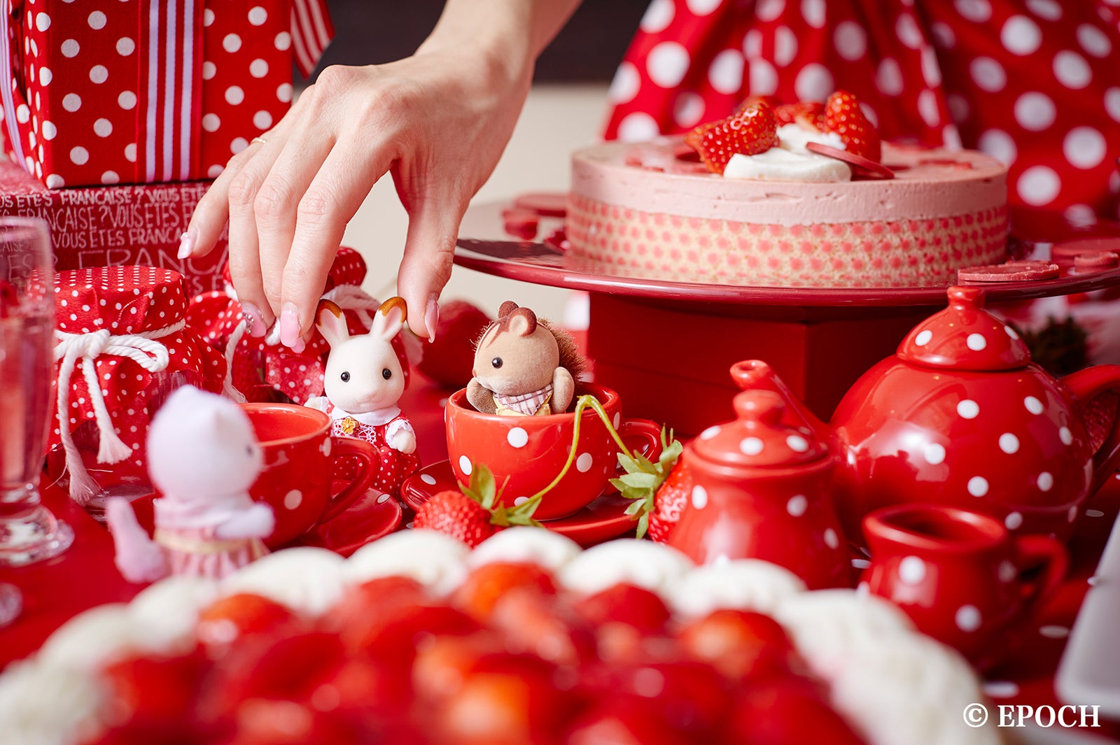 ストロベリーコレクション with シルバニアファミリー（C）EPOCH