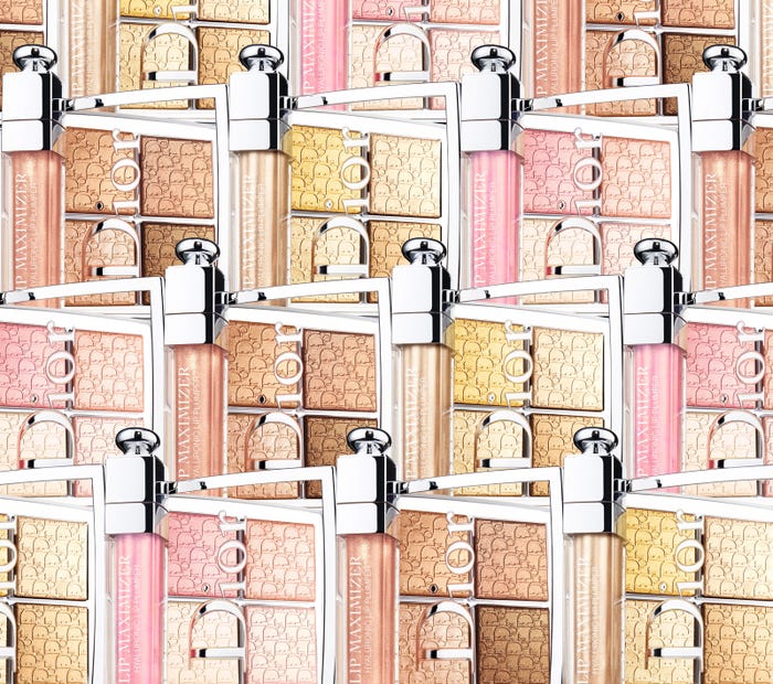 「ディオール アディクト リップ マキシマイザー」「ディオール バックステージ フェイス グロウ パレット」メインビジュアル(提供写真)