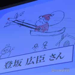 登坂広臣が描いた「サンタクロース」 （C）モデルプレス