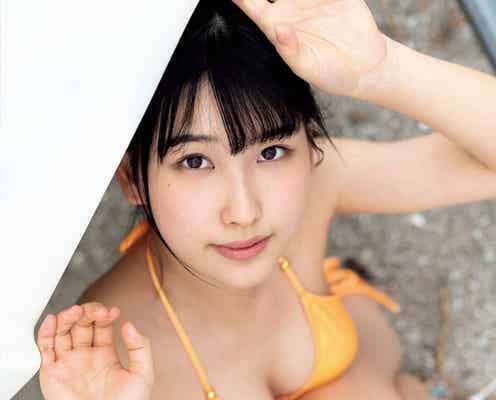 現役高校生・森嶋あんり、透き通った白美肌が眩しい