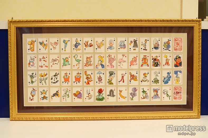 オークション出展品／「ふしぎの国のトランプ」ディズニーアーティストによるオリジナルアート
／ディズニーファンイベント「D23 Expo Japan 2015」