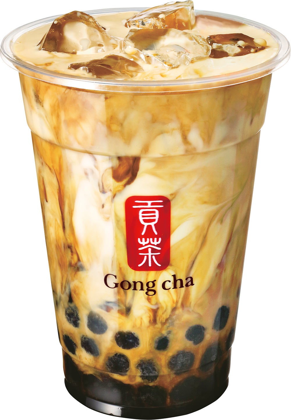 黒糖ミルク カフェオレ※タピオカトッピング（＋70円）／画像提供：ゴンチャ ジャパン