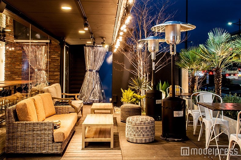 「NICK STOCK」自慢のテラス／画像提供：ゴリップ