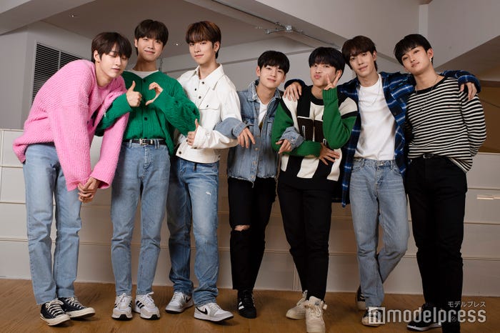n.SSign(左から)パク・ヒョン、チャン・ヒウォン、イ・ハンジュン、チョン・ソンユン、ユン・ドハ、カズタ、ヤン・ジュニョク(C)モデルプレス