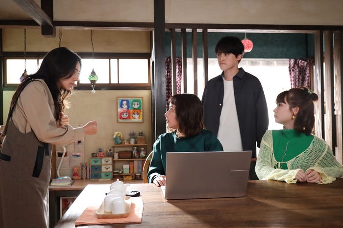 仁村紗和、堀田真由、一ノ瀬颯、畑芽育「若草物語―恋する姉妹と恋せぬ私―」第3話(C)日本テレビ