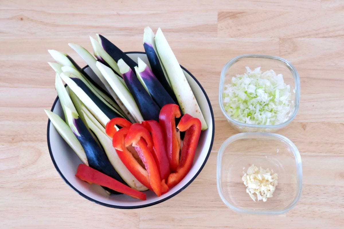 ヒルナンデス・カレーみそマーボーなす