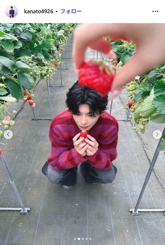 河村叶翔Instagramより