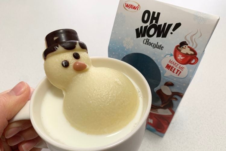 スノーマンチョコ