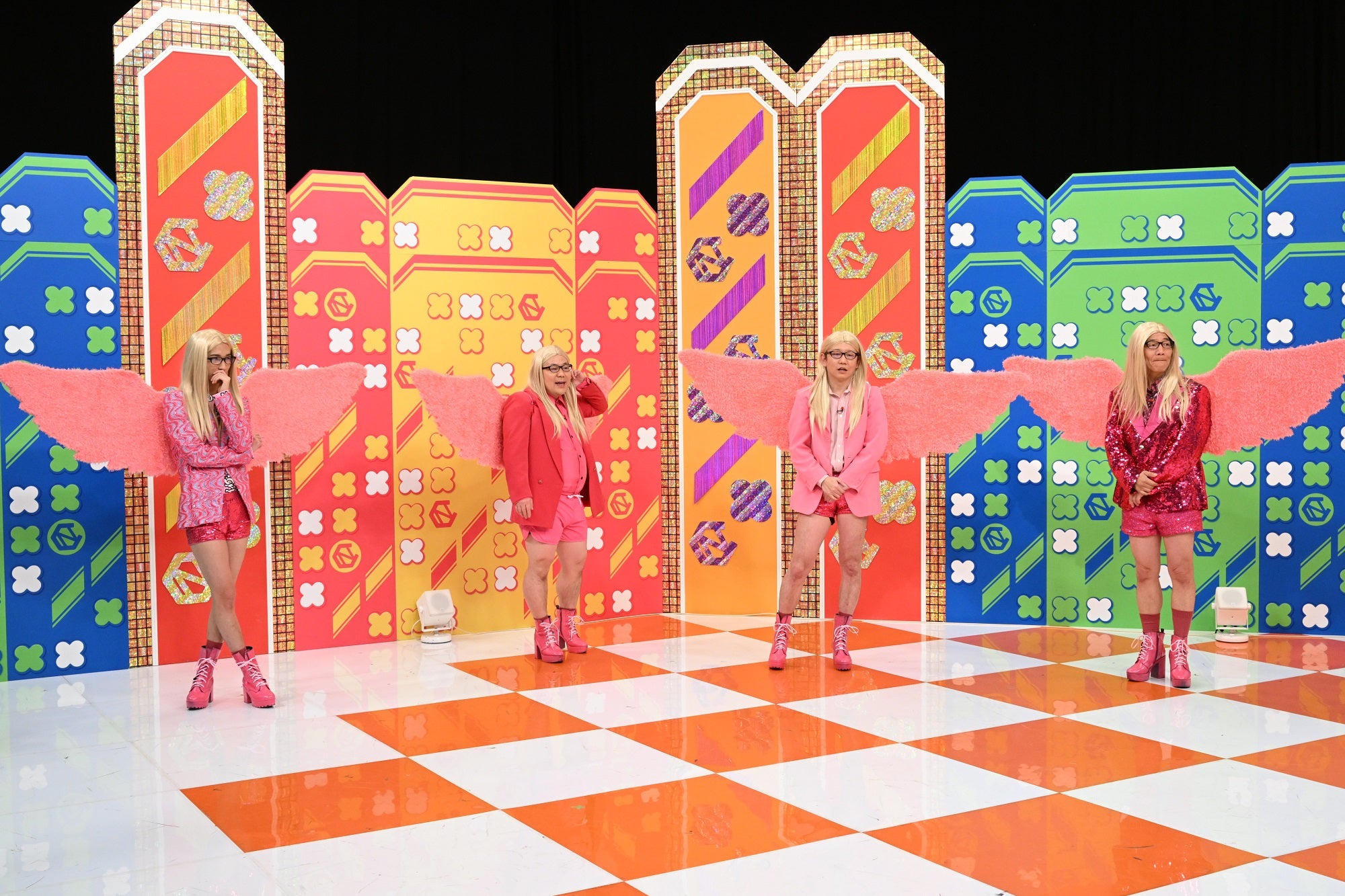 田中樹、和田まんじゅう、小宮浩信、上田晋也（C）テレビ朝日