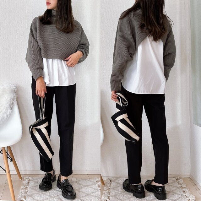 GUのおすすめニットコーデ