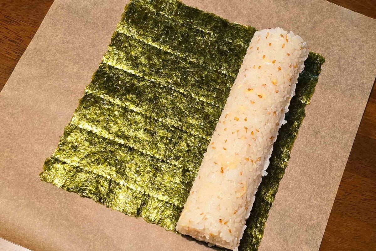 寿司型・海苔外す