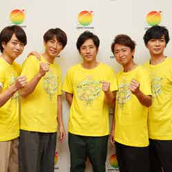 嵐（左から）櫻井翔、相葉雅紀、二宮和也、大野智、松本潤（C）日本テレビ